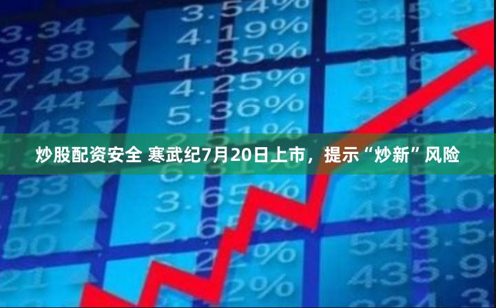 炒股配资安全 寒武纪7月20日上市，提示“炒新”风险